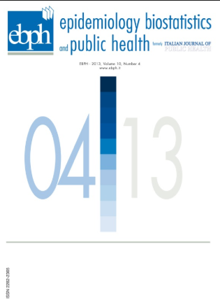 Epidemiology Biostatistics and Public Health - 2014, Volume 11, Issues 2