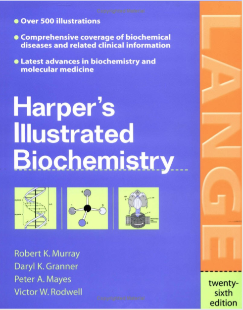 Harpers Illustrated Biochemistry, Twenty-Sixth Edition