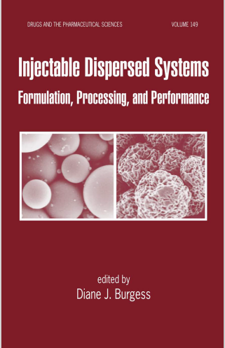 Injectable Dispersed Systems Formulation, Processing, and Performance