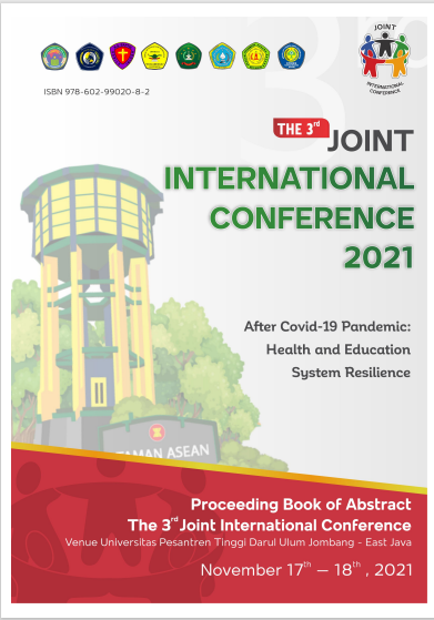 Proceeding Book Of The 3rd Joint International Conference 2021