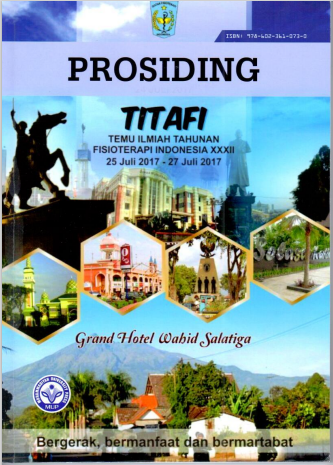 Prosiding Titafi : Temu Ilmiah Tahunan Fisioterapi Indonesia XXXII