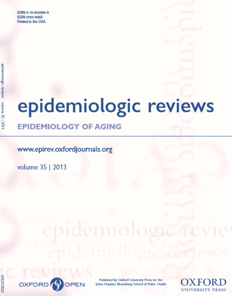 Epidemiologic Reviews, Epidemiology of Aging : Volume 35, 2013