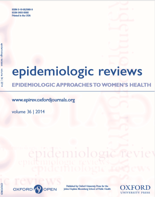 Epidemiologic Reviews, Epidemiologic Approaches to Women's Health : Volume 36, 2014